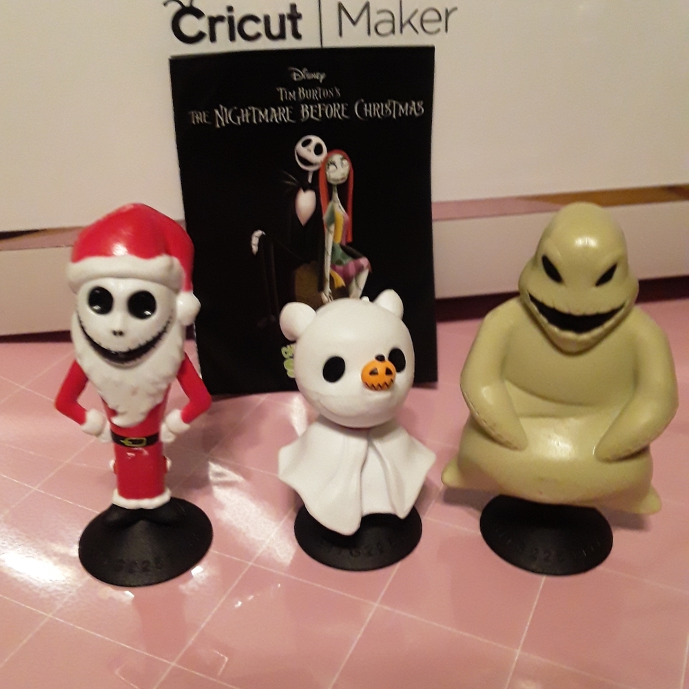Nightmare Before Christmas Chibi Snapz 3 piece Set